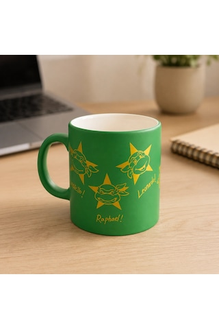Ninja Turtles Temalı Seramik Kupa 330 Ml Çok Renkli