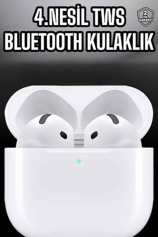 4.nesil Kaliteli Tws Android Ve İos Uyumlu Mikrofonlu Kulaklık -