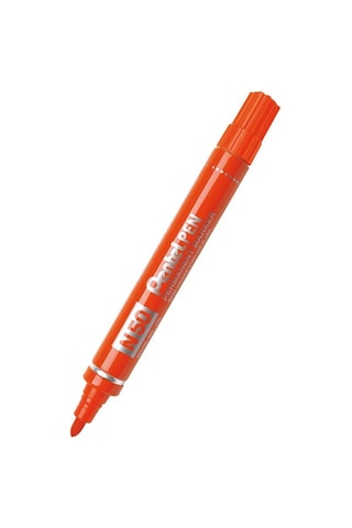 Pentel N50 Bullet Tip Permanent Marker Kırmızı