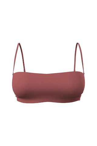 Calvin Klein Kadın Bandeau- Rp Dusty Cedar Bikini Üstü-13393 Dusty Cedar