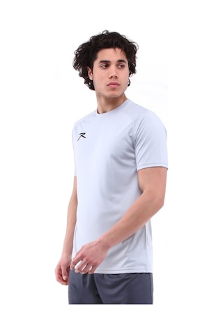 Raru Teamswear Erkek Basic T-shirt Sırca Gri Gri