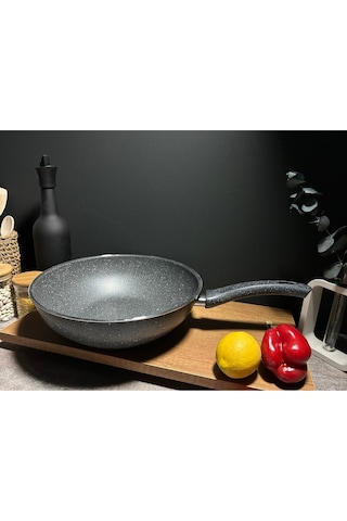 Granit Wok Tava 28 Cm-9059805347767