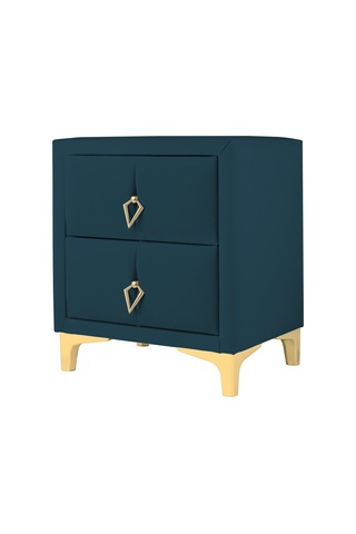 Harmony Gold Komodin, İki Çekmeceli Mavi
