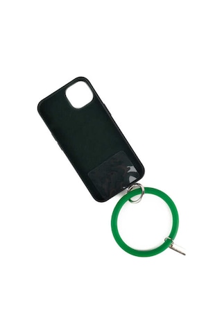 Noktaks - Cep Telefonu Hanger 01 Telefon Tutucu El Askısı Bileklik - Koyu Mor T23304