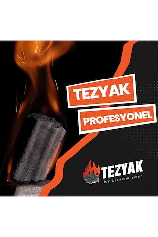 Tek Kibritle Yanan Yeni Nesil Mangal Kömürü 2 Kg Profesyonel