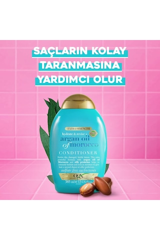 Ogx Ekstra Güçlü Nemlendirici Ve Canlandırıcı Argan Oil Of Morocco Sülfatsız Saç Kremi 1 X 385 Ml