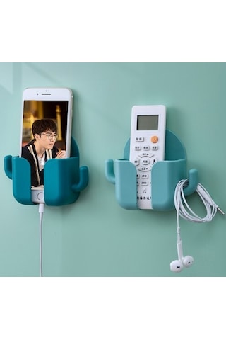 Larimar Kancalı Kumanda Ve Telefon Standı - 9014371410956lmr Çok Renkli