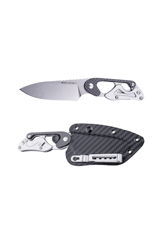 Real Steel Cormorant Apex Karbon Fiber Sap 14c28n Çelik Kamp Bıçağı 3723 Kum