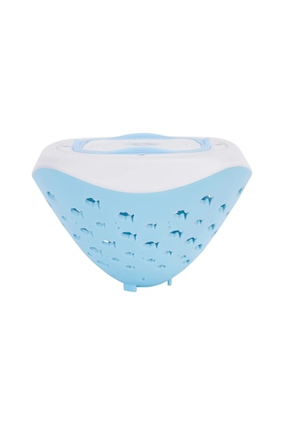 Renkli Sualtı Işıkları Balık Desenli Çeşme Projektör Işığı 4 Açık Mavi