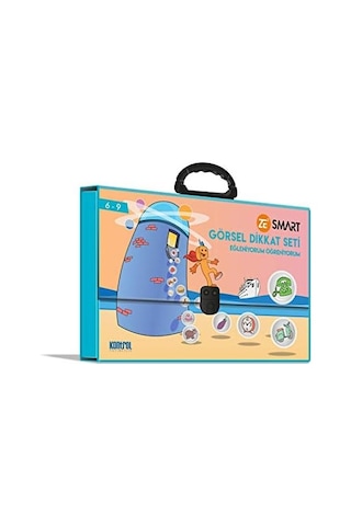 Zekare Smart Görsel Dikkat Seti 6-9 Yaş Kapak Değişebilir