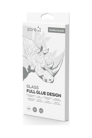 Apple Uyumlu iPhone 14 Pro Max Zore 3d Rika Temperli Cam Ekran Koruyucu