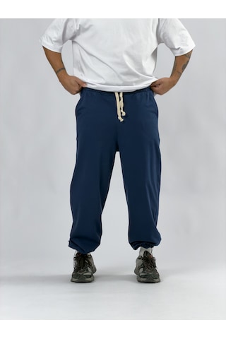 Cocopelli Paça Ayarlamalı Regular Lacivert Erkek Jogger Pantolon Coc3567