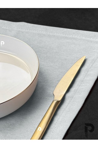 Açık Gri Kumaş Peçete Daily Serisi Kadife Görünümlü Açık Gri