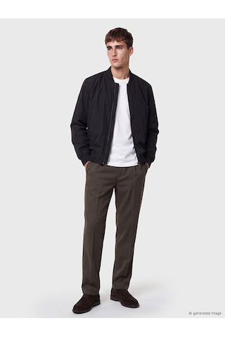 Lcw Vision Siyah Regular Fit Kolej Yaka Erkek Ceket