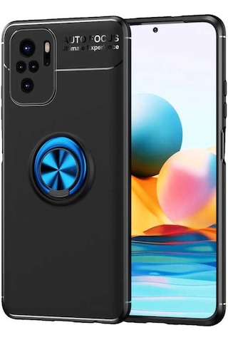 Xiaomi Redmi Note 10S Kilif Zore Ravel Yüzüklü Silikon Kilif 492419476