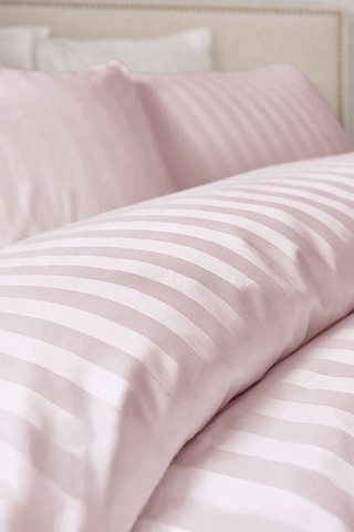 Tek Kişilik %100 Pamuk Saten Nevresim Seti Premium Seri 8 Renk Seçeneği 160x220 Pembe