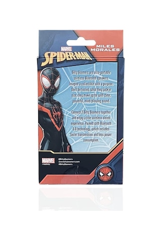 Bitty Boomers Marvel: Into The Spider-verse - Miles Morales - Mini Bluetooth Hoparlör