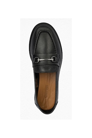Greyder 59017 Zn Deri Comfort Casual Kadın Ayakkabı Siyah