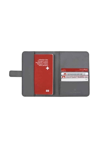 Victorinox Vg 653362 Travel Essentıal Pasaport Portföy Cüzdan,gri