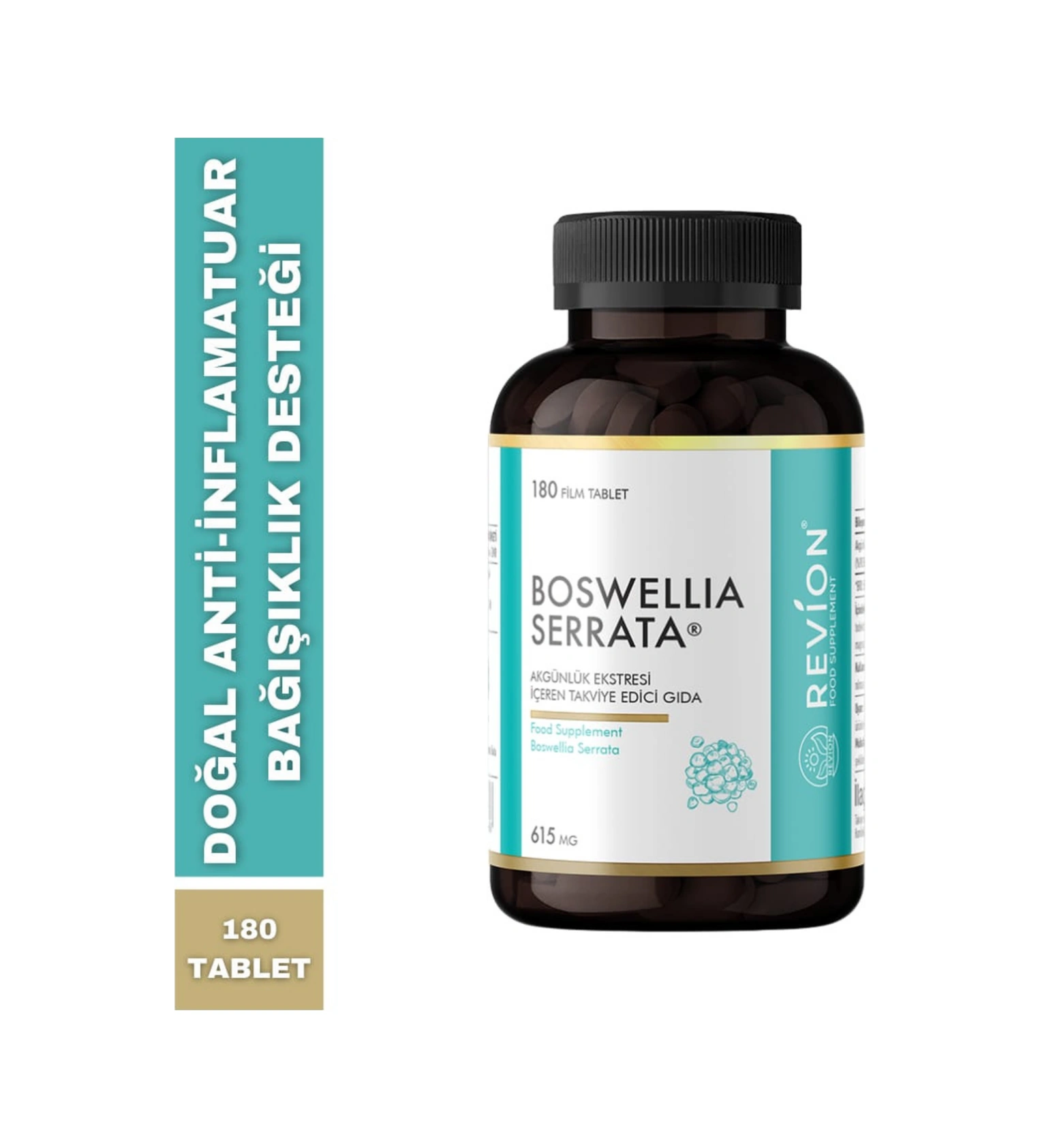 Revıon Boswellia Serrata Akgünlük Eki İçeren Takviye Edici Gıda