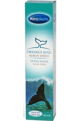 Miraderm Okyanus Suyu Burun Spreyi 100  ML