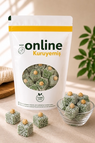 Lokum Fındıklı Muzlu - 500 Gr