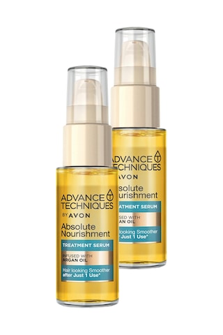 Avon Fas Argan Yağı Besleyici Saç Serumu 30 Ml. İkili Set