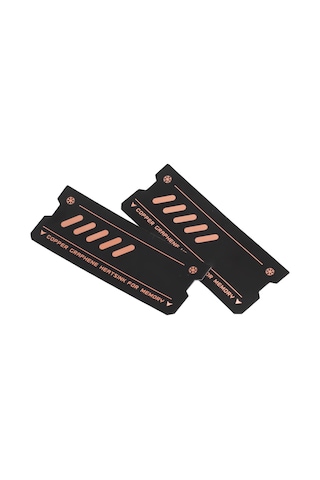 Kangvka Grafen Ve Bakır Folyo Soğutucu - Ddr5/ddr4/ddr3/ddr2 Uyumlu Notebook Bellek Soğutma Seti 2 Adet