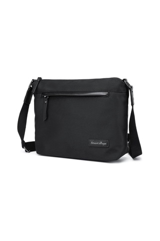 Smart Bags Twill Dimi Kumaş Postacı Kadın Çantası 3330 Siyah