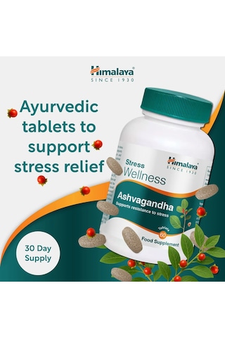 Himalaya Stress Wellness Ashwa/gandha 60 Tablet