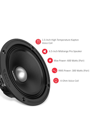 Recoil Ms65-4p 16cm Midrange 600w