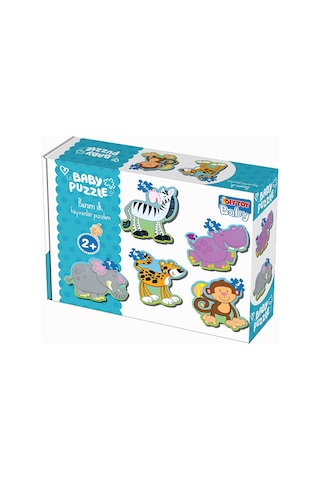Baby Puzzle İlk Hayvanlar 4 Adet