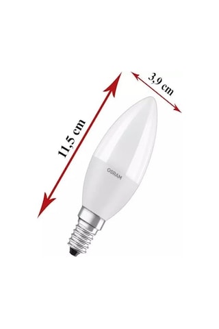 Value Clb60 7 5w 827 3 Lü E14 Duy Sarı Işık 2700k Led Mum Ampul Diğer