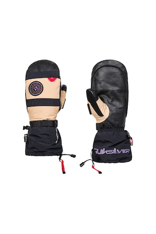 Quıksılver Quiksilver Austen Sweeten Gore-tex Mitt Erkek Kahverengi Eldiven Cld0 Siyah