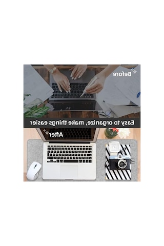 100x50 Cm Kaymaz Keçe Masa Pedi, Anti-statik