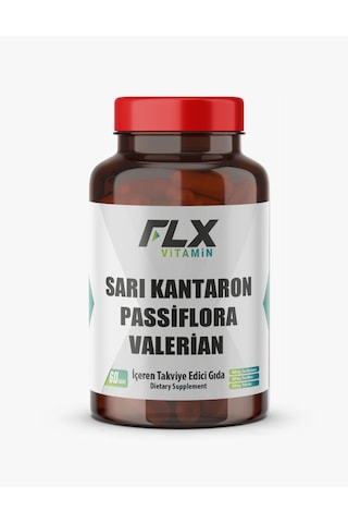 Flx Sarı Kantaron Passiflora Valerian 60 Tablet