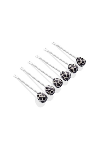 Lamedore Giraffe 6 Lı Kokteyl Çatalı Seti 11.5 Cm 1sv-817ın