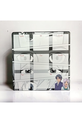 19.5x19.5cm 52 Yaprak Haftalık Planner - Anime Diğer