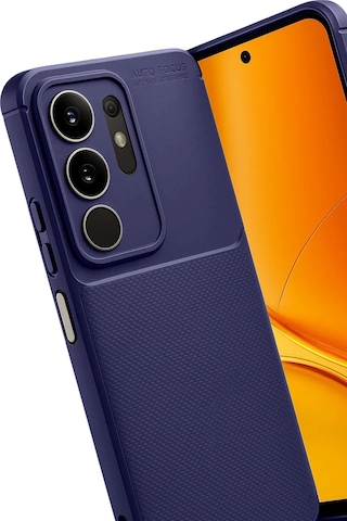 Newface - 627 - Vivo Y29 4g Auto Focus Karbon Kapak - Csmo-tex - - Lacivert