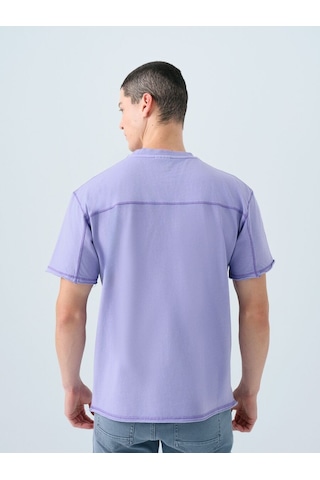 LOFT Loose Fit Erkek Tshirt K.kol Lf2038697 Q1.v1 Lila