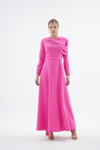 Senna Opıa Elbise Pembe Pembe