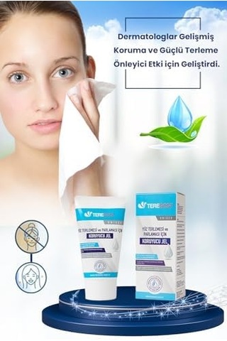 Tereson Yüz Terlemesi Ve Parlaması İçin Koruyucu Jel, 50ml 22109070