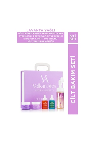 Cilt Bakım Seti (Göz Çevresi & Nemlendirici Krem - Hyaluronic Acid&C Vitamin - Yüz Temizleme Köpüğü)