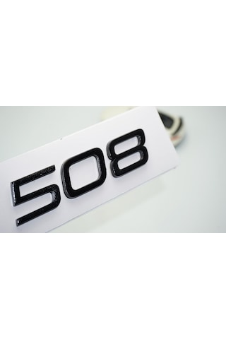 Dk Tuning Peugeot 508 Ön Kaput 2022+ Parlak Siyah Abs Logo Amblem