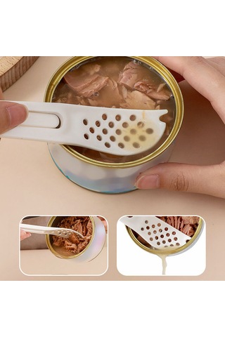 Shineyee Plastik Mutfak Aleti: Çok Fonksiyonlu Konserve Açıcı Ve Kaşık, Ev Ve Dışarı Kullanıma Uygun, Kuru/ıslak Yemekler İçin Uygun Diğer