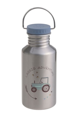 Lassig Adventure Çelik Matara Tractor 500ml Mavi
