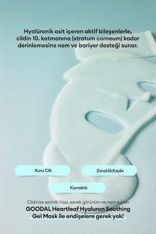 Goodal Heartleaf Hyaluron Soothing Gel Mask