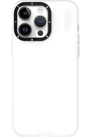 Apple Uyumlu iPhone 15 Pro Max Kılıf Buzlu Mat Tasarım Youngkit Hidden Sand Serisi Kapak Siyah