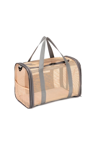 Moveevo Nefes Alabilir Geniş Mesh, Omuz Askılı, Katlanabilir Evcil Hayvan Çantası - Kedi/köpek Seyahat Taşıyıcı