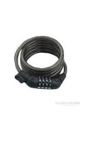 Zhongli Halat Kilit Dolamalı Şifreli 8 x 100 CM Siyah